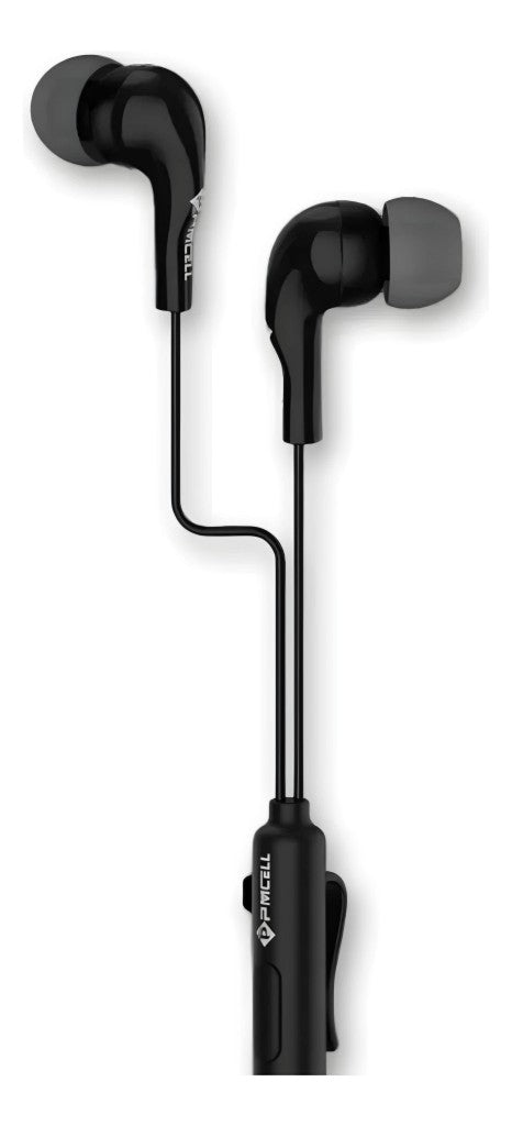 Fone Com Fio Intra-Auricular Com Borrachinha PMCELL FO-11